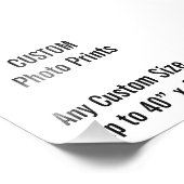 Aangepaste fotoafdrukken van 4 x 4 inch (of een aa foto afdruk (Hoek)