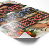 Aangepaste fotoafdrukuitbreiding foto afdruk (Hoek)