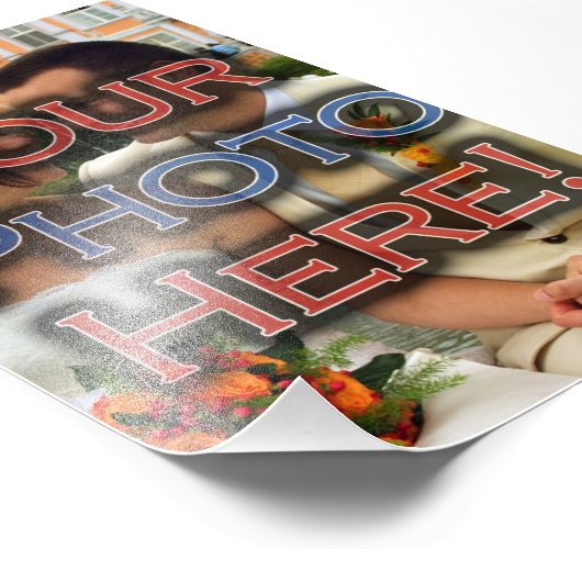 Aangepaste fotoafdrukuitbreiding foto afdruk (Hoek)