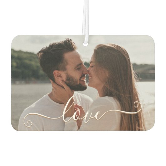 Aangepaste fotoauto luchtverfrisser (Achterkant)