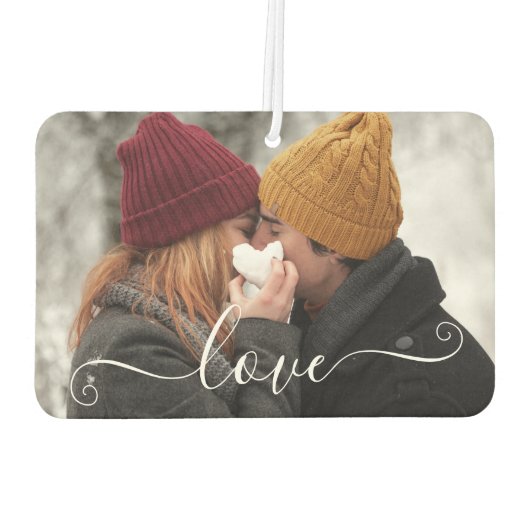 Aangepaste fotoauto luchtverfrisser (Achterkant)