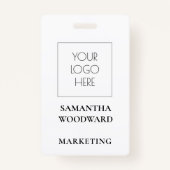 Aangepaste fotobadge badge (Achterkant)