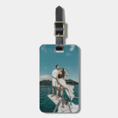 Aangepaste fotobagagelabel bagagelabel (Voorkant verticaal)
