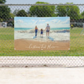 Aangepaste fotobanner met tekst spandoek (Insitu)