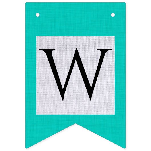 Aangepaste fotobanner vlaggetjes (Eerste vlag)