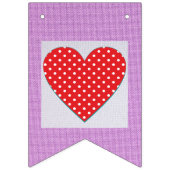 Aangepaste fotobanner vlaggetjes (Derde vlag)