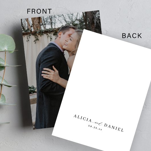 Aangepaste fotobasis voor vellum overlay bruiloft kaart