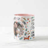 Aangepaste Fotobeker met Huisdier & Naam | Cadeau Mok (Midden)