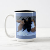 Aangepaste Fotobeker Tweekleurige Koffiemok (Links)