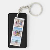 Aangepaste fotoBooth Sleutelhanger (achterkant)