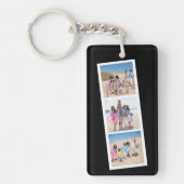 Aangepaste fotoBooth Sleutelhanger (Voorkant)