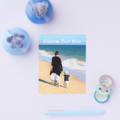 Aangepaste fotobrochure met uw foto's en tekst flyer (Enkel)