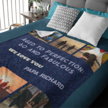 Aangepaste Fotocollage 60th Verjaardagscadeaus voo