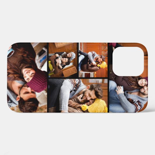 Aangepaste fotocollage Case-Mate iPhone case (Achterkant (horizontaal))