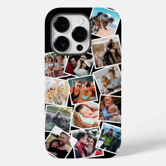 Aangepaste fotocollage Case-Mate iPhone case (Achterkant)