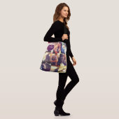 Aangepaste fotocollage crossbody tas (Op model)