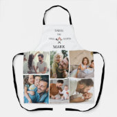 Aangepaste Fotocollage-Daddy de Grill Master Vader Schort (Voorkant)