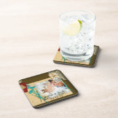 Aangepaste  fotocollage drankjes onderzetter (Rechterzijde)