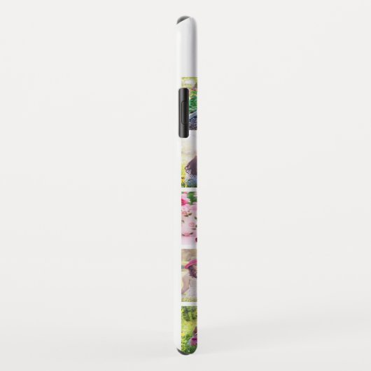 Aangepaste fotocollage en -naam Case-Mate iPhone case (Achterkant/rechts)