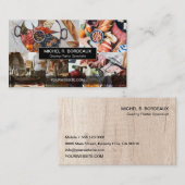 Aangepaste fotocollage Grazing Laatstgenoemde cate Visitekaartje (Voorkant / Achterkant)