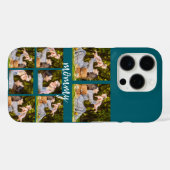 Aangepaste Fotocollage iPhone Hoes – Gepersonalise (Achterkant (horizontaal))