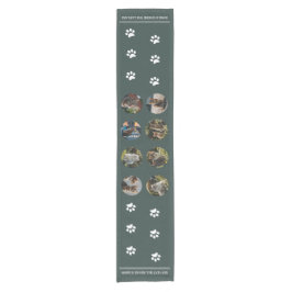 Aangepaste Fotocollage Katten groen Korte Tafelloper