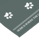 Aangepaste Fotocollage Katten groen Korte Tafelloper (Hoek)