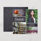 Aangepaste fotocollage klasse van 2020 Afstuderen (Voorkant / Achterkant)