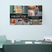 Aangepaste Fotocollage Kleuterschool Afstuderen Spandoek (Beurs)