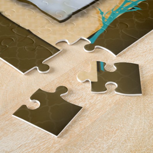 Aangepaste  fotocollage legpuzzel (Zijkant)