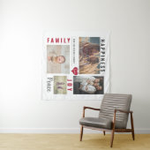Aangepaste fotocollage Love Joy Family Wandkleed (In Situ (horizontaal))