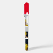 Aangepaste fotocollage met hart Case-Mate iPhone case (Achterkant / Links)