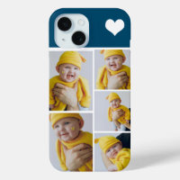 Aangepaste fotocollage met hart