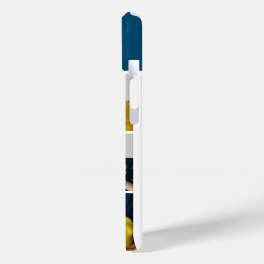 Aangepaste fotocollage met hart Case-Mate iPhone case (Achterkant / Links)