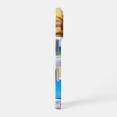 Aangepaste fotocollage met uw foto's en tekst iPhone hoesje (Rechterkant)