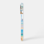 Aangepaste fotocollage met uw foto's en tekst iPhone hoesje (Linkerkant)