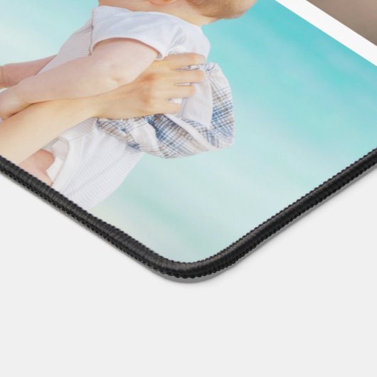 Aangepaste fotocollage Moeder van het Jaar Moederd Bureaumat (Hoek)