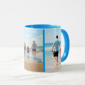 Aangepaste fotocollage Mok met uw foto's ontwerp (Voorkant rechts)