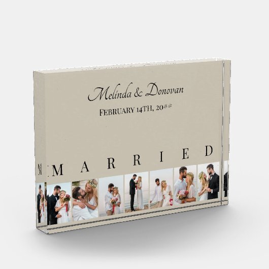 Aangepaste Fotocollage Natuurlijke 7 Afbeelding Br Fotoblokken (Links)