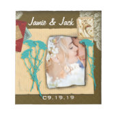 Aangepaste  fotocollage notitieblok (Voorkant)