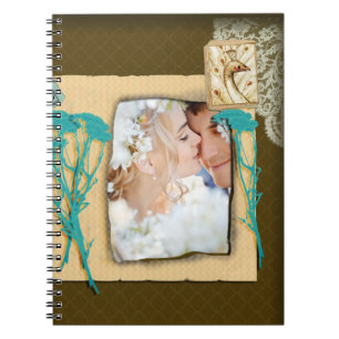 Aangepaste fotocollage notitieboek