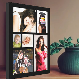 Aangepaste fotocollage omwikkeld canvas, 1,5" diep canvas afdruk