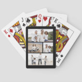 Aangepaste fotocollage pokerkaarten (Achterkant)