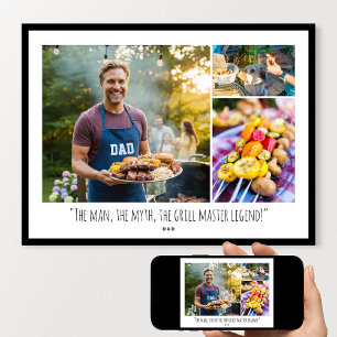 Aangepaste Fotocollage Poster Familie Spreuk Moder