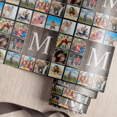 Aangepaste fotocollage Rustic Farmhouse Cadeaupapier
