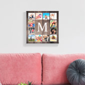 Aangepaste fotocollage Rustic Farmhouse Canvas Afdruk (Insitu (Woonkamer))