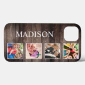 Aangepaste fotocollage Rustic Farmhouse Case-Mate iPhone Case (Achterkant (horizontaal))
