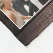 Aangepaste fotocollage Rustic Farmhouse Fleece Deken (Hoek)