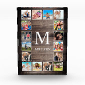 Aangepaste fotocollage Rustic Farmhouse Fotoblokken (Voorkant)