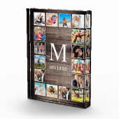 Aangepaste fotocollage Rustic Farmhouse Fotoblokken (Rechts)